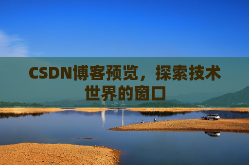 CSDN博客预览，探索技术世界的窗口